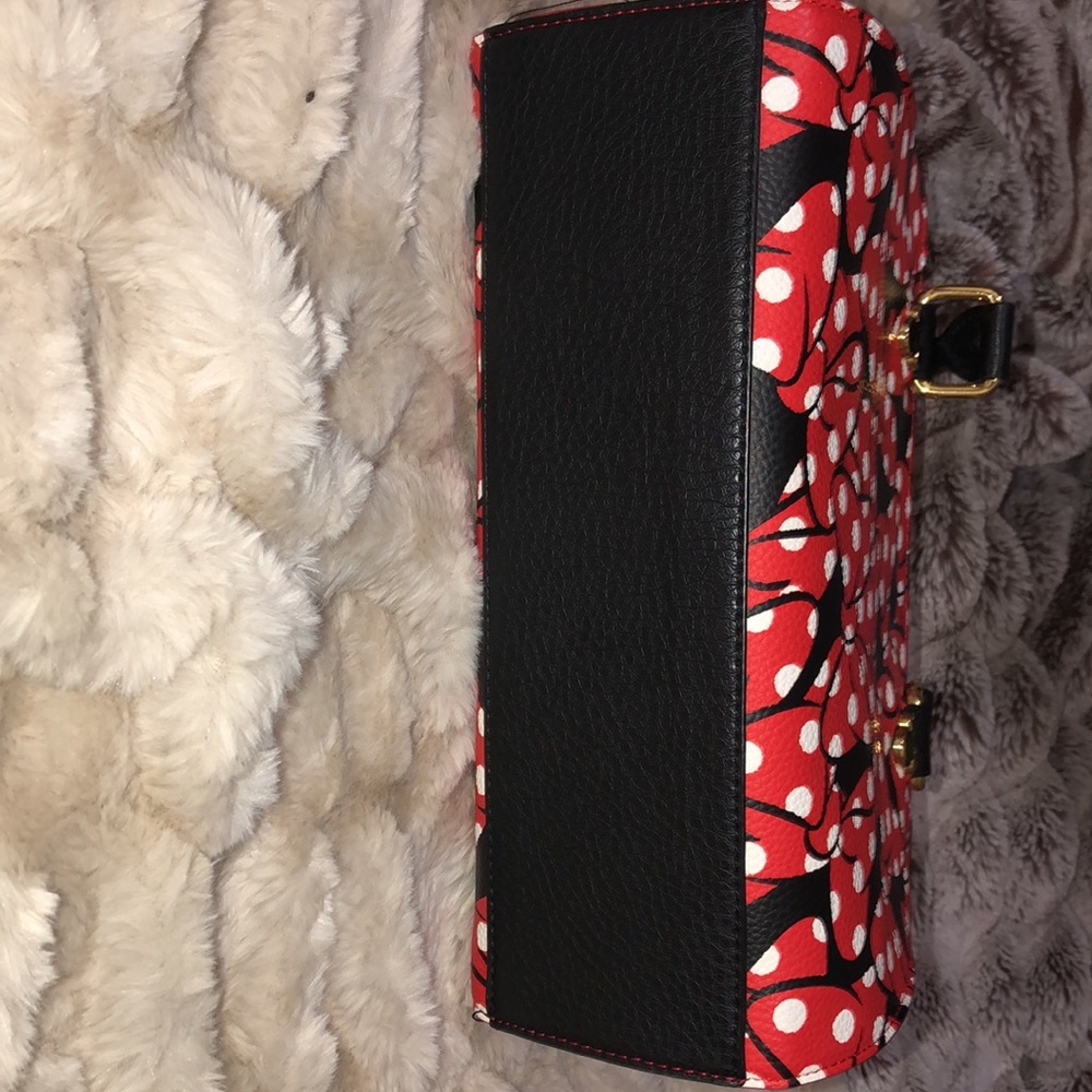 Loungefly Disney Minnie Mouse Bow Handbag - Picture 4 of 4